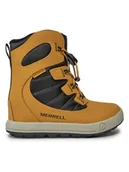Buty dla chłopców - Merrell Śniegowce Snow Bank 4.0 Wtrpf Mk267146 Brązowy - miniaturka - grafika 1