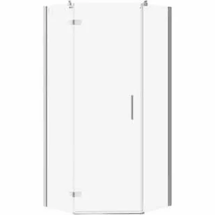 Cersanit S160-014 KABINA PRYSZNICOWA PIĘCIOKĄTNA JOTA 90X90X195 LEWA SZKłO TRANS - Kabiny prysznicowe - miniaturka - grafika 1