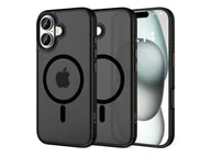 Etui i futerały do telefonów - TECH-PROTECT Magmat Magsafe do iPhone 16 Matte Black 5906302311088 - miniaturka - grafika 1