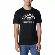 Odzież trekkingowa damska - Koszulka Męska Columbia CSC Basic Logo Short Sleeve T-Shirt - miniaturka - grafika 1