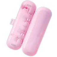 Końcówki do szczoteczek elektrycznych - Etui Artnico do szczoteczek Philips różowe - miniaturka - grafika 1
