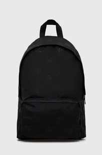 Calvin Klein Jeans plecak męski kolor czarny mały z nadrukiem - Plecaki - miniaturka - grafika 1