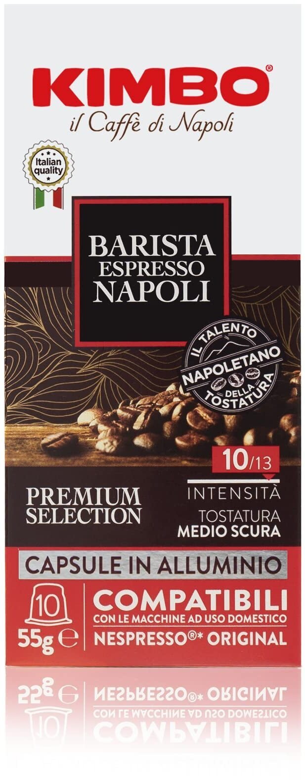 Kapsułki do Nespresso Kimbo Barista Espresso Napoli - 10 sztuk