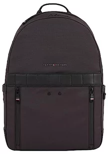 Tommy Hilfiger Męski plecak TH Elevated 1985, czarny, OS, Czarny, rozmiar uniwersalny - Plecaki - miniaturka - grafika 1