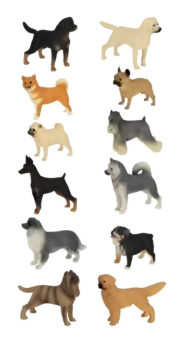 Zwierzątko domowe piesek 12x9 cm Mega Creative figurka zabawka