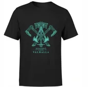 Koszulki męskie - KOSZULKA Z NADRUKIEM MĘSKA ŚMIESZNA T-SHIRT Assassin's Creed Valhalla r. L - miniaturka - grafika 1