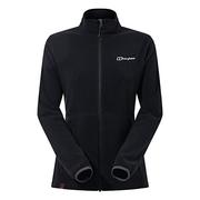 Kurtki damskie - Berghaus Damska kurtka polarowa Prism 2.0 mikrointeraktywna z zamkiem błyskawicznym Czarny Jet Black 10 4A001062BP6 - miniaturka - grafika 1