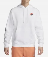 Bluzy męskie - Bluza Sportowa Męska Nike Z Kapturem FD0414-100 r. XXL - miniaturka - grafika 1