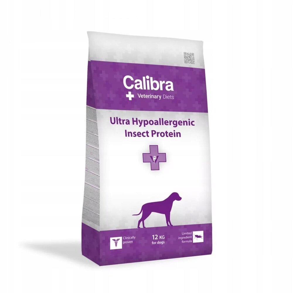 Calibra Diets Dog Ultra Hypoallergenic Insect Protein 12kg