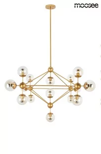 Moosee lampa wisząca ASTRIFERO 15 złota / bursztynowa MSE010100180 [18192976] - Lampy sufitowe - miniaturka - grafika 1