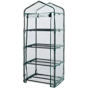 NEO Szklarnia 69 x 49 x 160 cm, folia PVC, metalowa konstrukcja 15-901 - Szklarnie ogrodowe - miniaturka - grafika 1