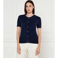 Swetry damskie - Tommy Hilfiger Wełniany kardigan Regular Fit - miniaturka - grafika 1