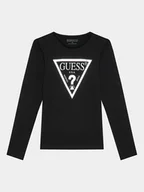 Bluzki damskie - Guess Bluzka J84I36 K8HM0 Czarny Regular Fit - miniaturka - grafika 1