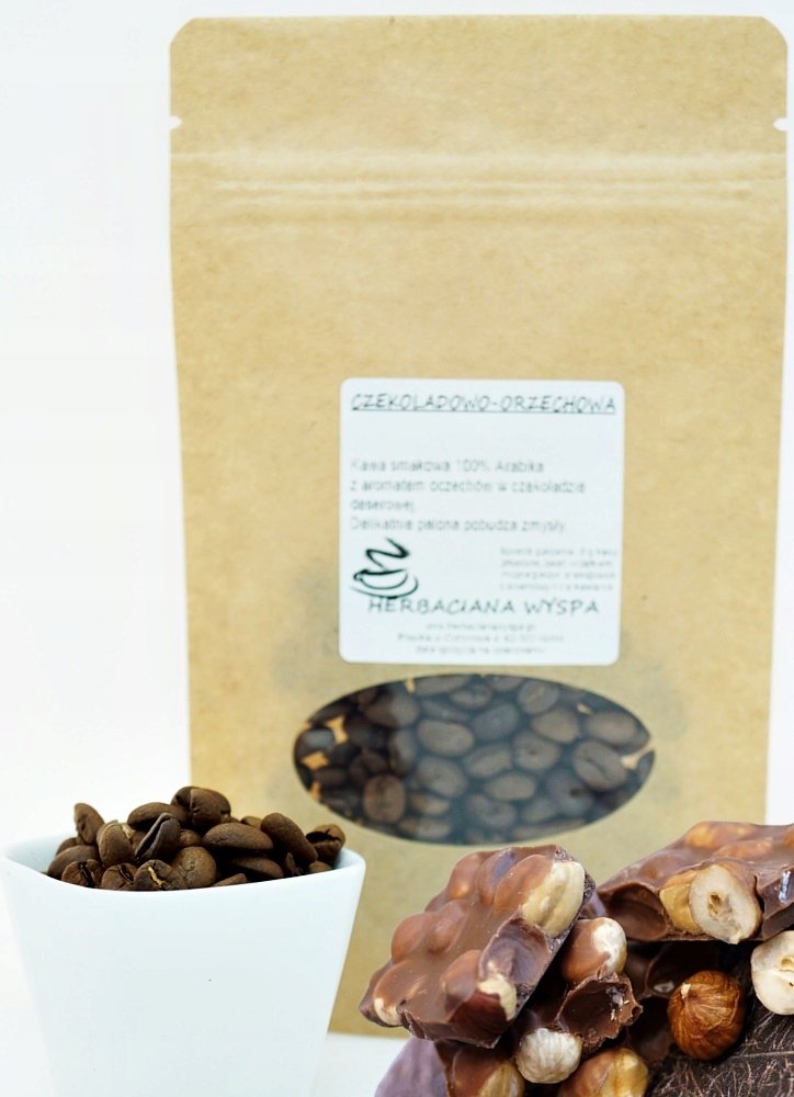 Kawa Czekoladowo-orzechowa 1 kg ziarnista-mielimy