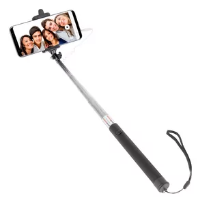 Uniwersalny smartfon Selfie Stick 145° Składany, rozkładany wspornik Jack 3,5 mm - Selfie stick - miniaturka - grafika 1