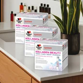 Włosy, skóra, paznokcie - 3x Doppelherz® system KOLLAGEN BEAUTY 3x30 ampułek ZESTAW - miniaturka - grafika 1