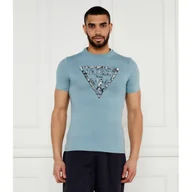 Koszulki męskie - GUESS T-shirt Slim Fit - miniaturka - grafika 1