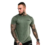 Koszulki sportowe męskie - Koszulka męska GymBeam Basic Military XL - miniaturka - grafika 1