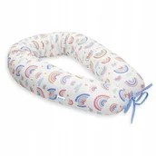 Poduszki do karmienia - Poduszka ciążowa do spania Karmienia Rogal typu V - miniaturka - grafika 1