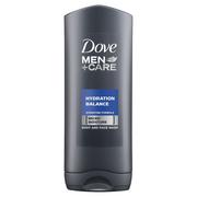 Żele pod prysznic dla mężczyzn - Dove Men+Care Hydration Balance żel pod prysznic do ciała i włosów dla mężczyzn (Body And Face Wash) 400 ml - miniaturka - grafika 1