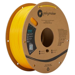 Filament Polymaker PolyLite PLA Pro 1,75mm 1kg - Yellow - Filamenty i akcesoria do drukarek 3D - miniaturka - grafika 1