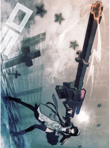 Plakat Black Rock Shooter brs_040 A2 (custom)