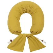 Poduszki do karmienia - Hi Little One poduszka ciążowa dla Mamy i Noworodka MULTI 3w1 BIO bawełna KANGOO Mustard - miniaturka - grafika 1