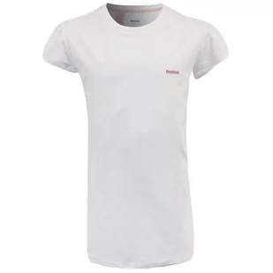 REEBOK biała bluzka koszulka t-shirt biały 176 - Bluzki damskie - miniaturka - grafika 1