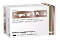 Witaminy i minerały - Biofarm Magnefar B6 Forte x 60 tabl powlekanych |  OD 199 PLN! - miniaturka - grafika 1