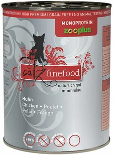 Zestaw mieszany catz finefood karma mokra monoproteinowa zooplus, 24 x 400 g - Kurczak - Mokra karma dla kotów - miniaturka - grafika 1