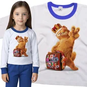 Piżamy dla dziewczynek - Piżama dziecięca Garfield z Walizką 110/116 - VoloDonum - miniaturka - grafika 1
