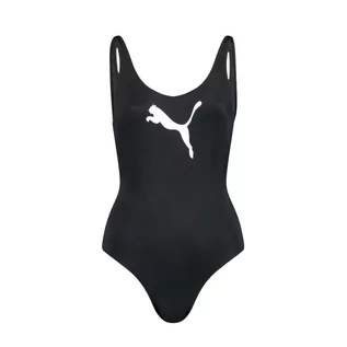 Stroje kąpielowe - Kostium kąpielowy damski Puma Swim Women Swimsuit 1P 907685 06 - grafika 1