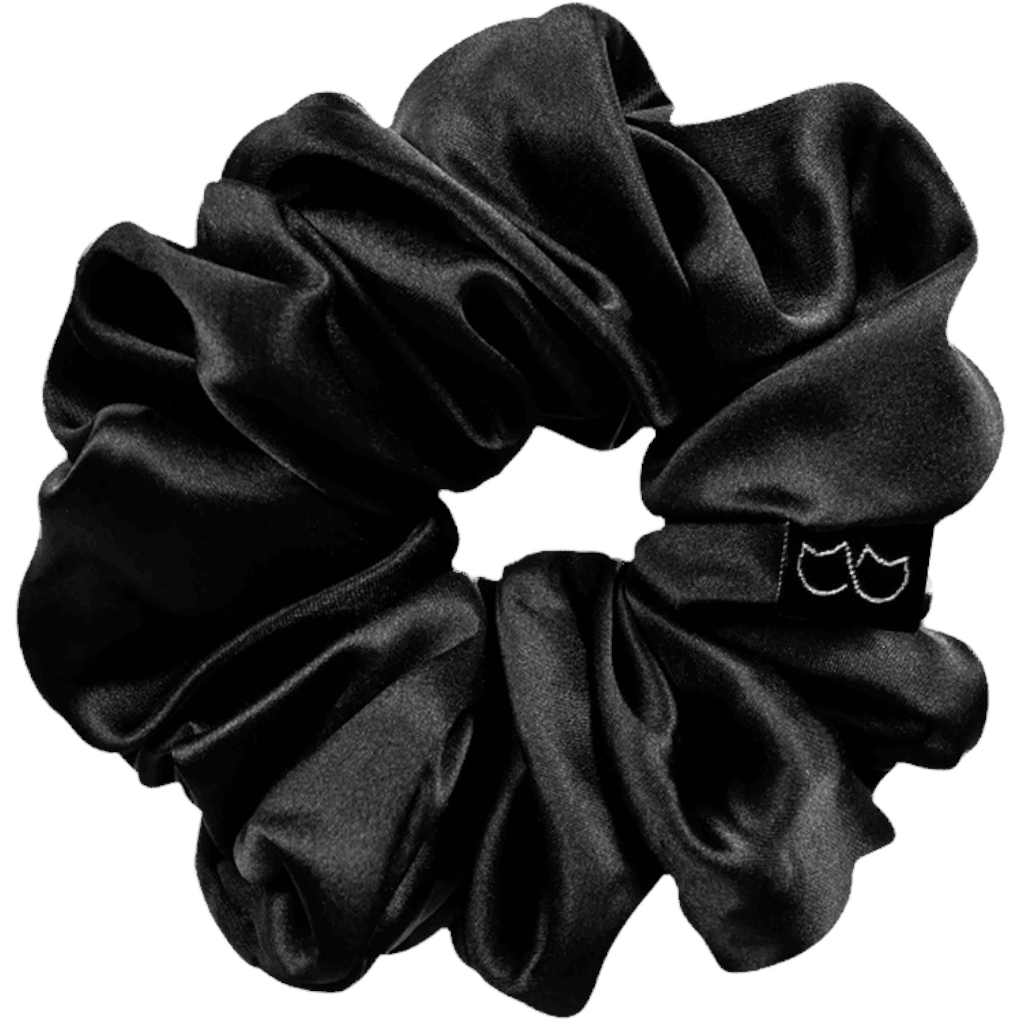 Cat&Cat Jedwabna Gumka do włosów maxi, BLack