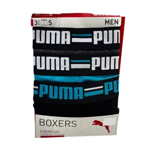 Bokserki męskie Puma BASIC 3-PACK wielokolorowe 93545608-M - Majtki męskie - miniaturka - grafika 1