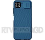Etui i futerały do telefonów - Nillkin CamShield Case Samsung Galaxy A22 5G niebieski GSETNIL00397N0 - miniaturka - grafika 1