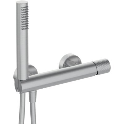 Bateria prysznicowa natynkowa DEANTE Silia Hexa BHS F41M Stal szczotkowana