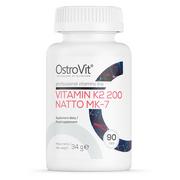 Witaminy i minerały - Ostrovit OstroVit Vitamin K2 200 Natto MK-7 90 tabletek 1144203 - miniaturka - grafika 1