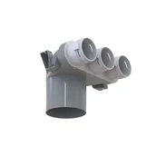 Rekuperatory i centrale - Skrzynka rozprężna 3x75/125 mm VENTS - miniaturka - grafika 1