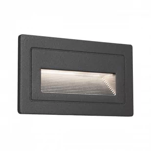 Paulmann Oprawa elewacyjna 230V OWŚ Long 4W IP44 3000K 103 x62 mm Aluminium PL94383 - Lampy ogrodowe - miniaturka - grafika 1