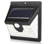 Lampy ogrodowe - Lampa solarna LED z czujnikiem ruchu i zmierzchu, 40 diod - miniaturka - grafika 1