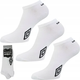 SKARPETY STOPKI Umbro Sneaker bawełniane sportowe 3-PAK - 39-42 - Skarpetki męskie - miniaturka - grafika 1