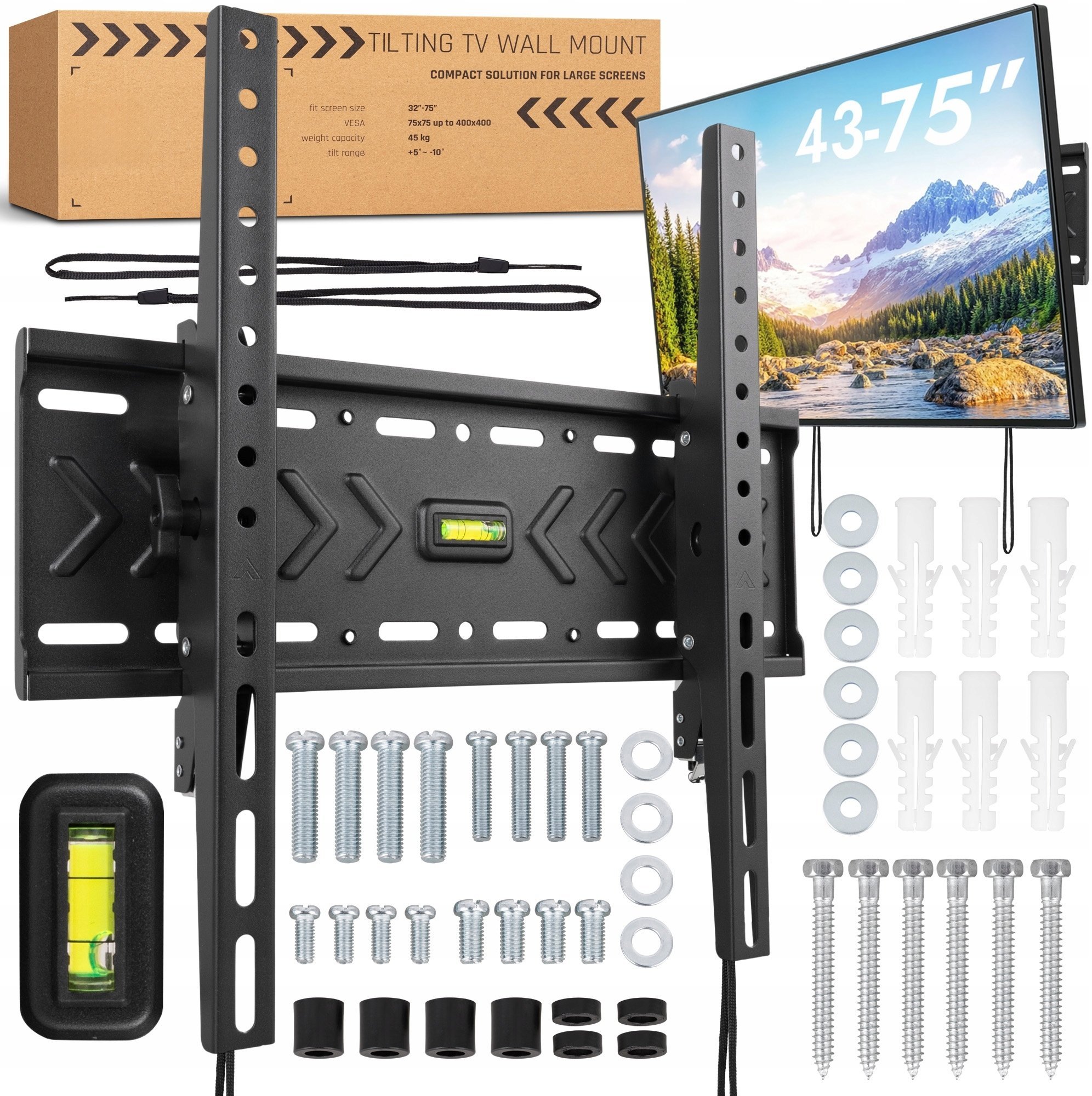 Grape Visaro WMT75 Tilting Wall Mount for 43