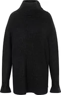 Swetry damskie - Timezone Damski sweter z dzianiny, Paloma Grey Melange, XL - miniaturka - grafika 1