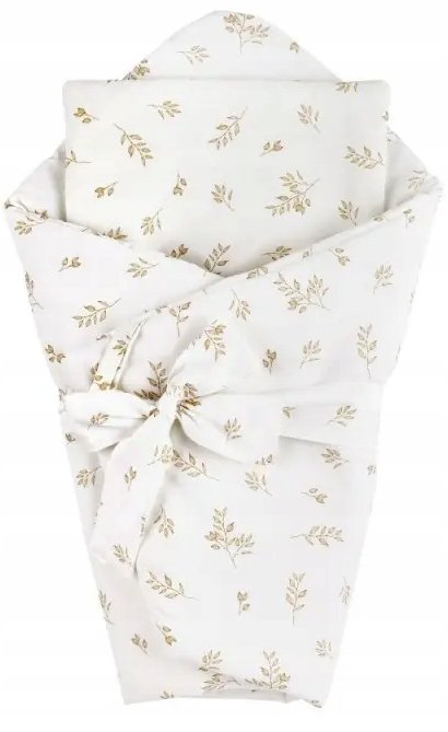 WALDIN ROŻEK POŚCIEL NIEMOWLĘCA Z PODUSZKĄ 2W1 BRĄZOWE LISTKI