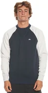 Bluzy męskie - bluza męska QUIKSILVER EVERYDAY CREW Navy Blazer - BYJ0 - miniaturka - grafika 1