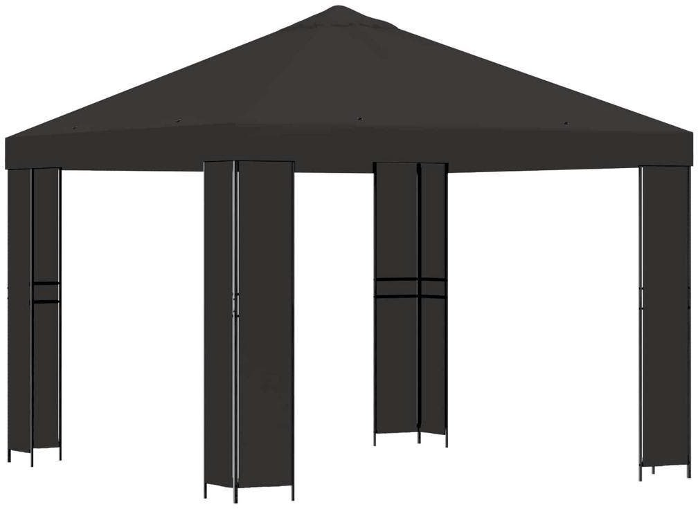 vidaXL Altana 3 x 3 m antracytowy Poliester i Stal 190