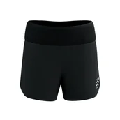 Spodnie sportowe damskie - COMPRESSPORT Spodenki biegowe damskie PERFORMANCE SHORT black - miniaturka - grafika 1