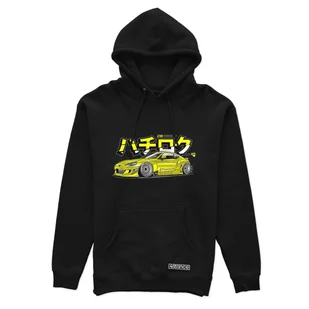 Czarna bluza z kapturem Toyota GT86 PANDEM-XXL - Odzież do sportów motorowych - miniaturka - grafika 1