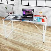 Biurka - vidaXL Unikatowe, prostokątne biurko - miniaturka - grafika 1