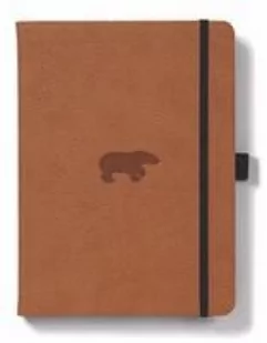 Dingbats Wildlife notes reporterski w twardej oprawie, format A5+, okładka ze sztucznej skóry, z mikroperforacjami, papier 100 gsm, papier kremowy, elastyczny, uchwyt na długopis, zakładka D5023H - Notesy i bloczki - miniaturka - grafika 2